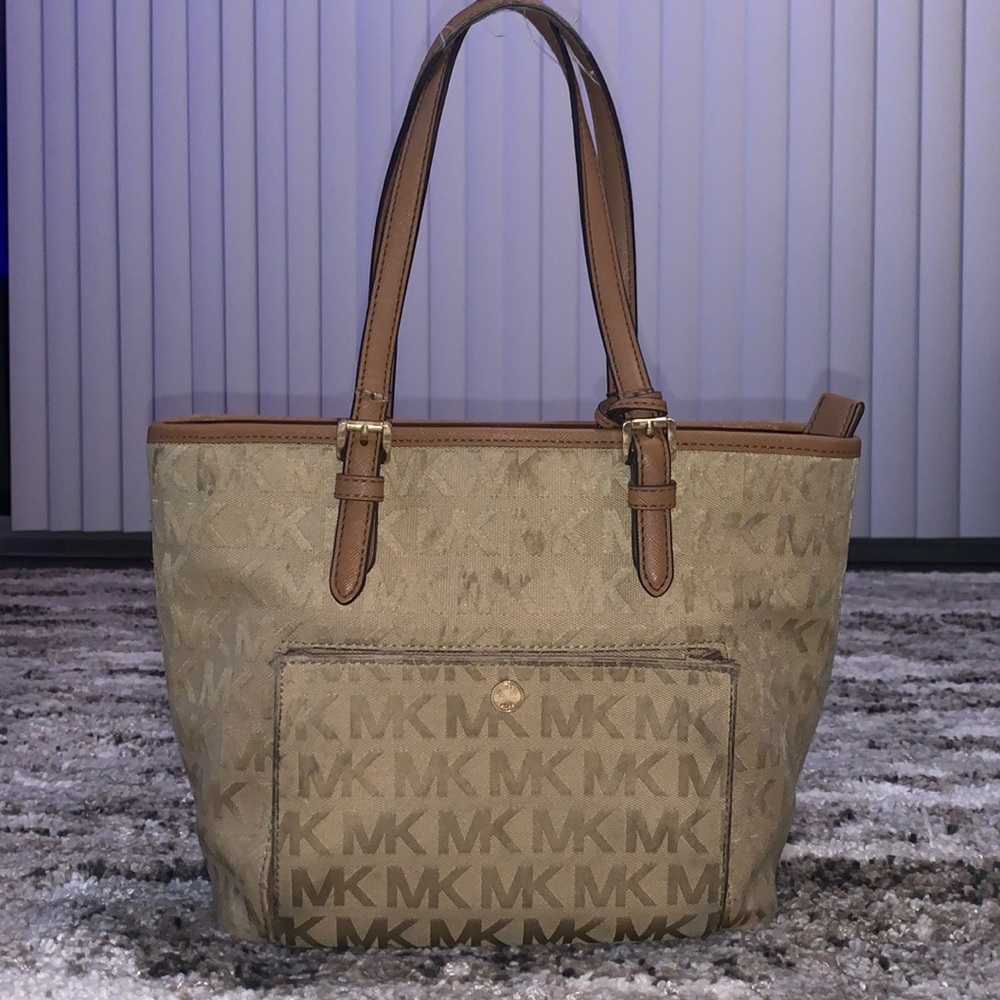 Nude Michael Kors purse